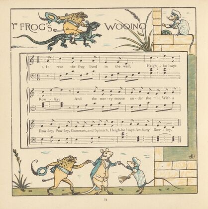 Ye Frogs Wooing