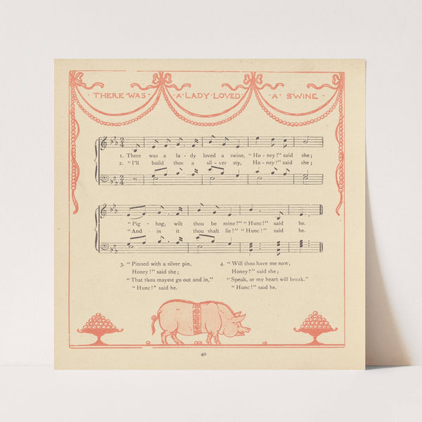 Ye Frogs Wooing (1876) by Walter Crane