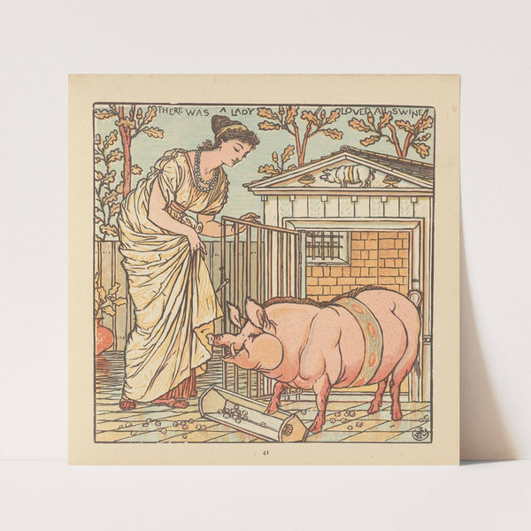 Ye Jolly Miller (1876) by Walter Crane