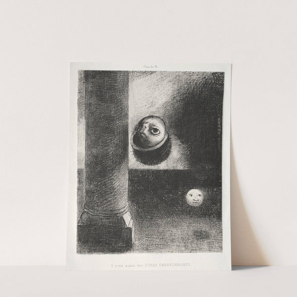There Were Also Embryonic Beings by Odilon Redon