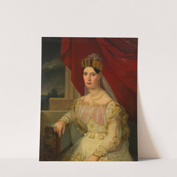 Therese Elßler, Tänzerin (1829) by Friedrich von Amerling