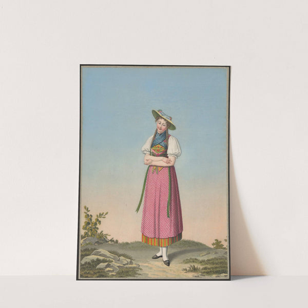 Thérèse Schmid, de Notre Dame des Hermites au Canton de Schwitz (1825-1830) by Jean Emmanuel Locher