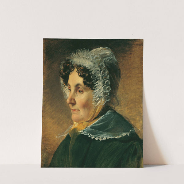 Theresia Amerling, Mutter des Künstlers (1836) by Friedrich von Amerling