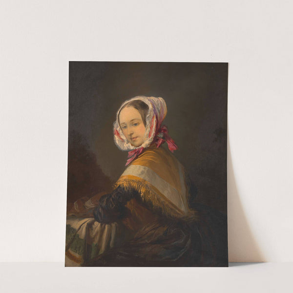 Theresia Elisabeth Kornhäusl (Gattin des Künstlers) by Peter Johann Nepomuk Geiger