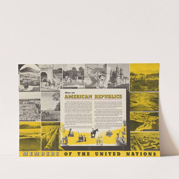 These are the American Republics - Members of the United Nations by F. C. Veit