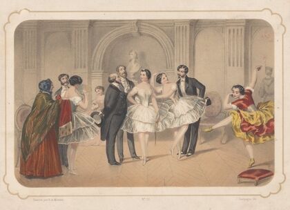 Le foyer de l’Opéra (1840-1859)