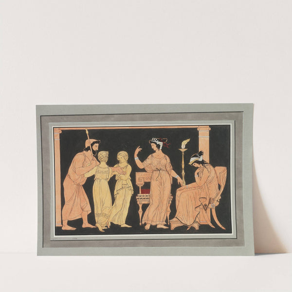 Thetis bestellt bei Hephaistos Waffen für Achill by Philipp Veit