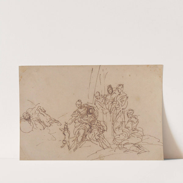 Thetis Dipping the Infant Achilles into the Waters of the Styx by Donato Creti