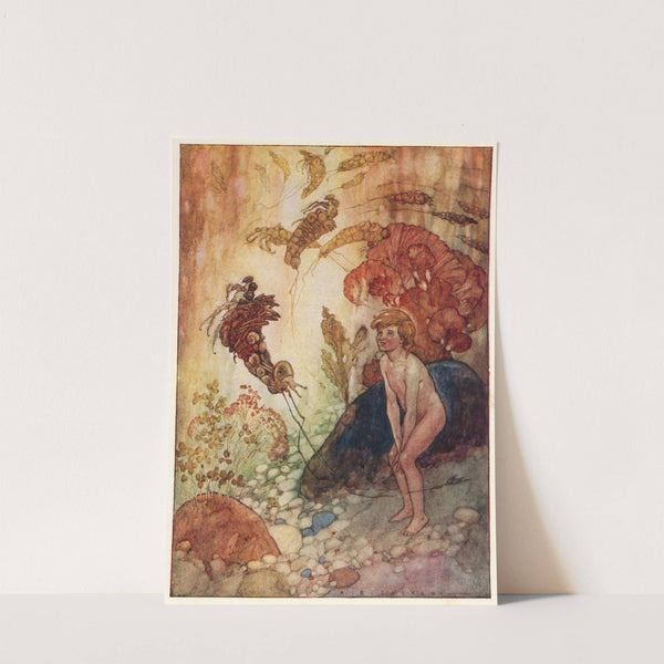 They all toddled about with long straws sticking out behind by Alfred Edward Frederick Jackson