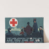 They are looking to us for help – Are you one of us, Add your bit to the Red Cross War Fund (1917) by L.N. Britton