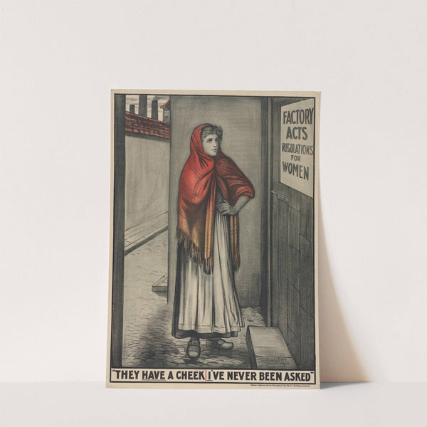 They Have A Cheek I’ve Never Been Asked (ca. 1908) by Emily Ford