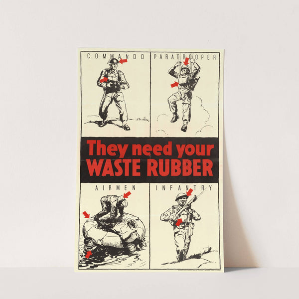 They Need Your Waste Rubber 2 by Anonymous