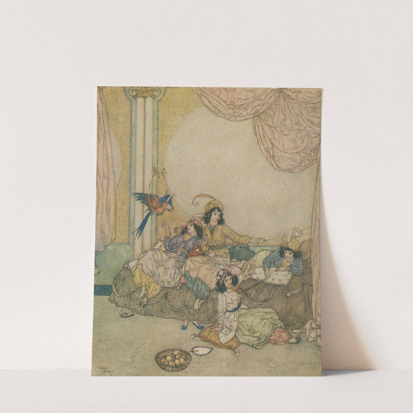 They overran the house without loss of time (1910) by Edmund Dulac