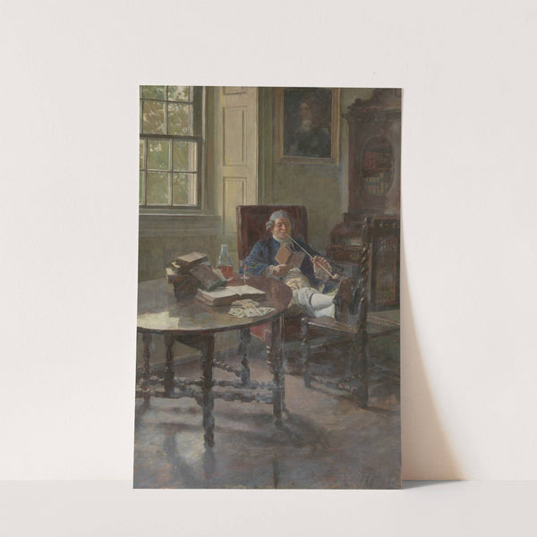 They read only upon occasion, when the weather darkened by Howard Pyle