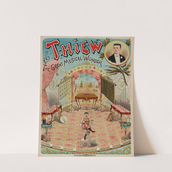 Thiew The Great Musical Wonder (1888) by Imp. Charles Lévy