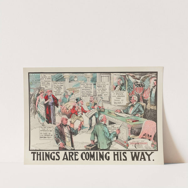 Watchful Waiting (1919) by Carey Cartoon Service