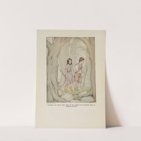 Thinking they must have gone to the forest by Katharine Pyle