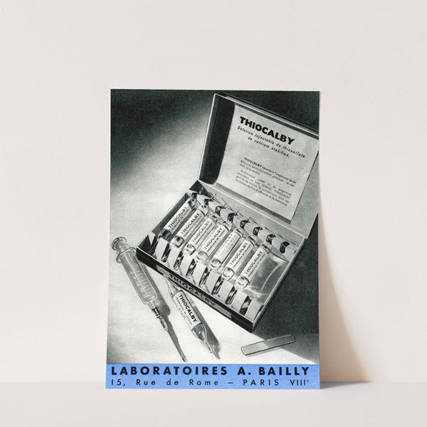 Thiocalby (1910-1950) by Laboratoires Bailly
