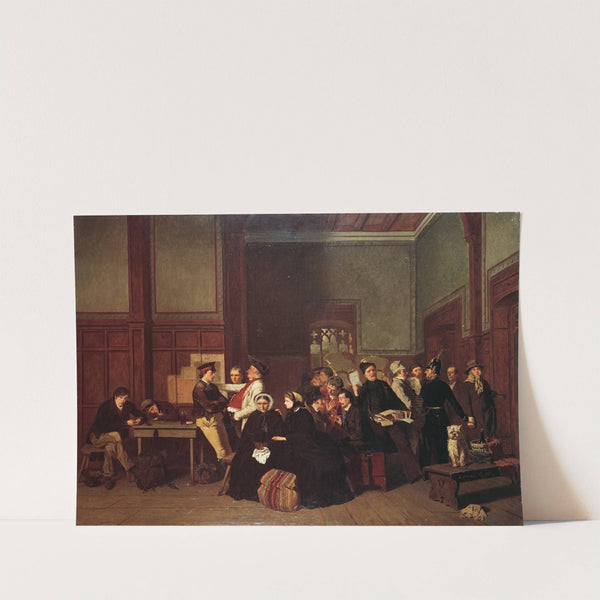 Third-Class Waiting-Room II by Carl d'Unker