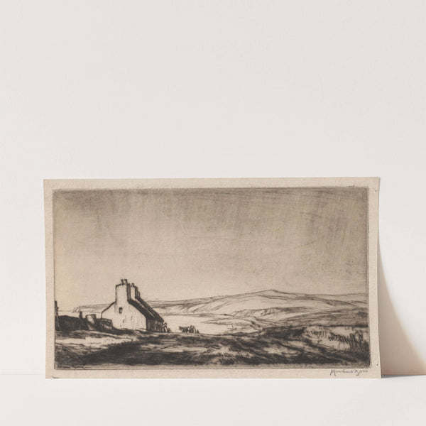 Third Study for ‘The Ballantrae Road’ (1908) by Muirhead Bone