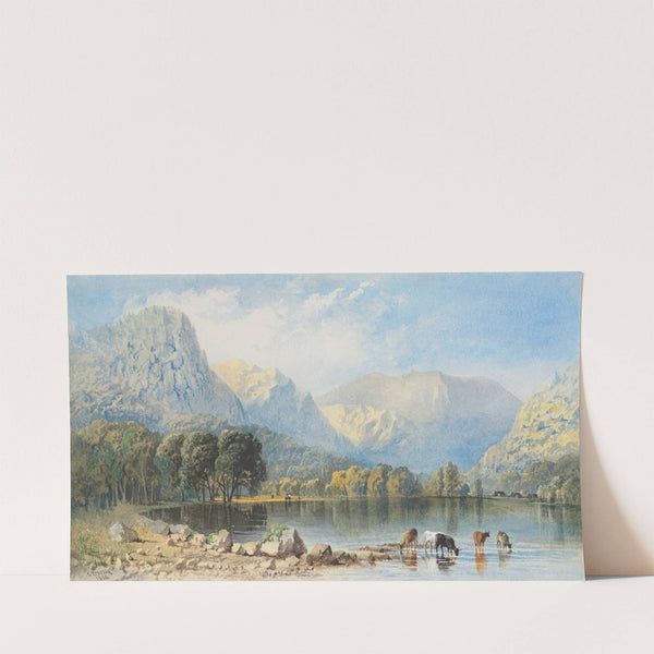 Thirlmere Lake, Cumbria (1856) by Cornelius Pearson