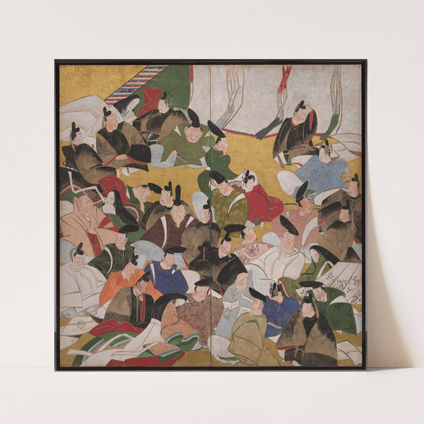 Thirty-Six Immortal Poets by Tatebayashi Kagei