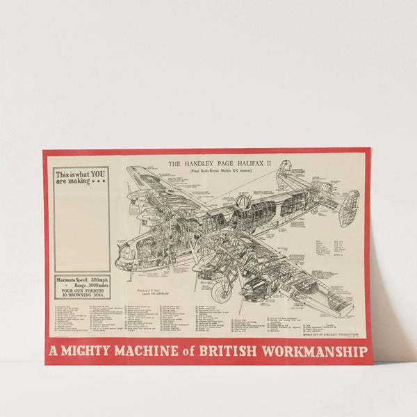 This is What You are Making…A Mighty Machine of British Workmanship - The Handley Page Halifax II by J. H. Clark