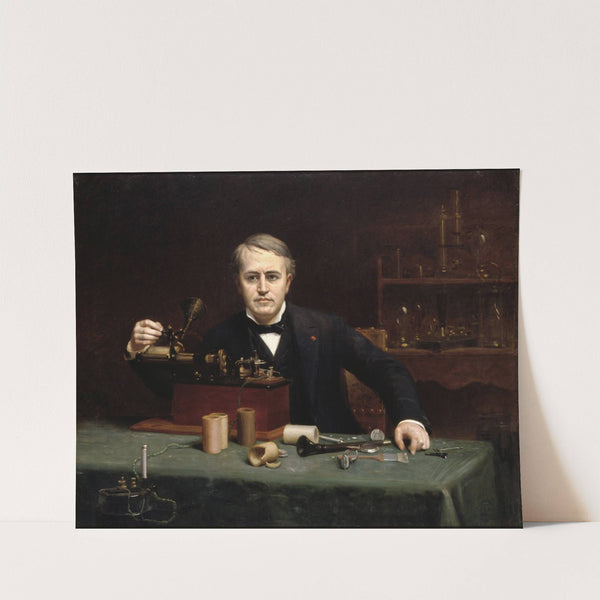 Thomas Alva Edison by Abraham Archibald Anderson