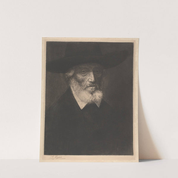 Thomas Carlyle (between 1852 and 1877) by Alphonse Legros