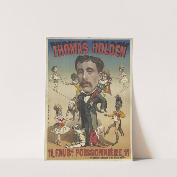 Thomas Holden (1879) by Lith. F. Appel