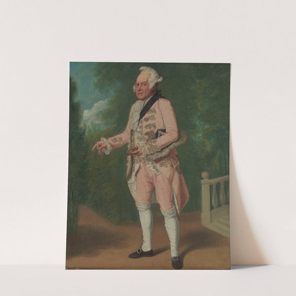 Thomas King in 'The Clandestine Marriage' by George Colman and David Garrick by Samuel de Wilde