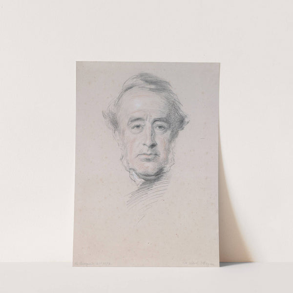 Thomas O'Hagan, 1st Baron O'Hagan (1812-1885), Lord Chancellor of Ireland by George Richmond