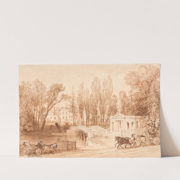 Thorncroft, near Leatherhead by Thomas Allom
