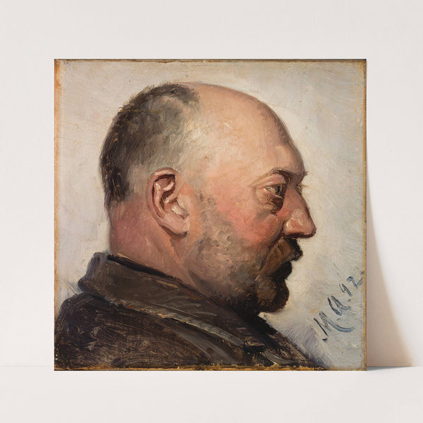 Thorvald Bindesbøll by Michael Ancher