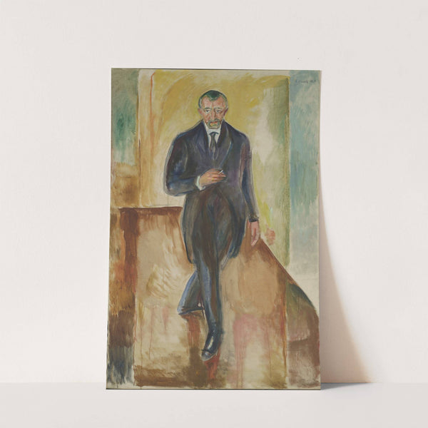 Thorvald Løchen (1918) by Edvard Munch