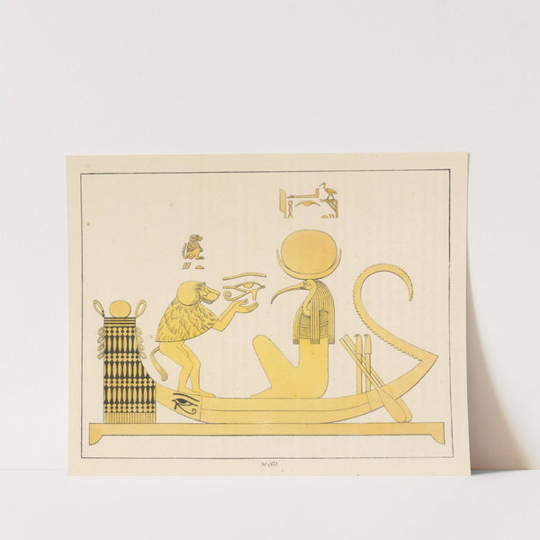 Thoth, le second Hermès identifié avec la Lune. by Léon-Jean-Joseph Dubois