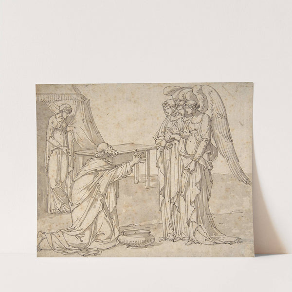 Three Angels Visiting Abraham by Charles Meynier