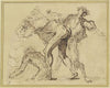 Three bathers undressing