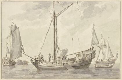 Three canonball boats