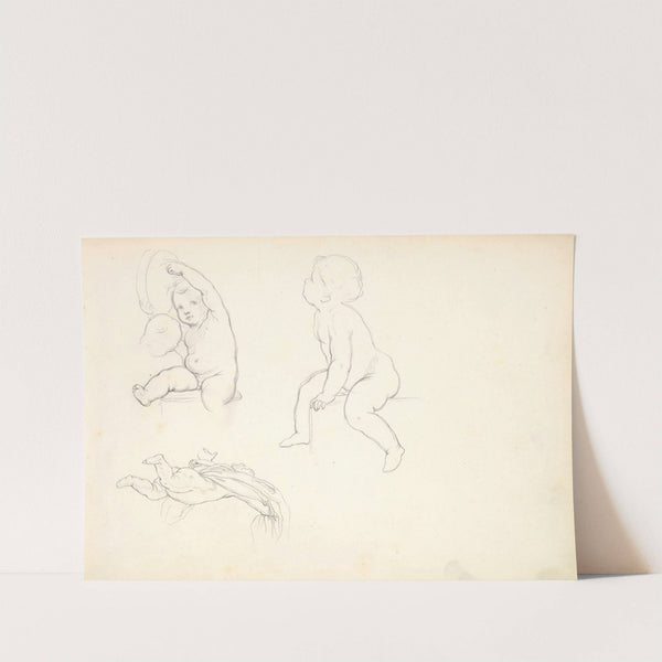 Three Children (ca. 1849) by Frederic Leighton