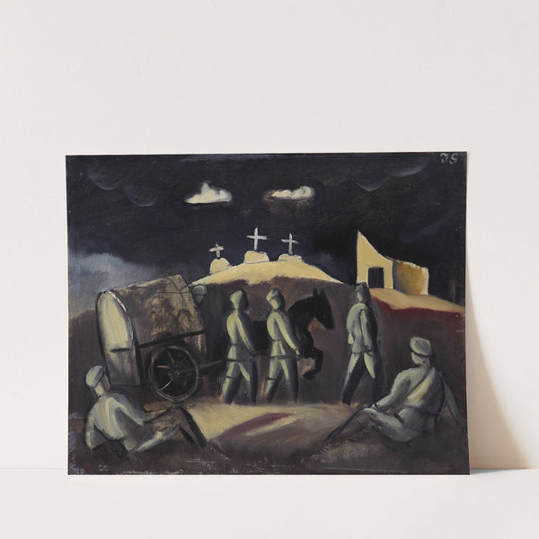 Three Crosses by Jāzeps Grosvalds