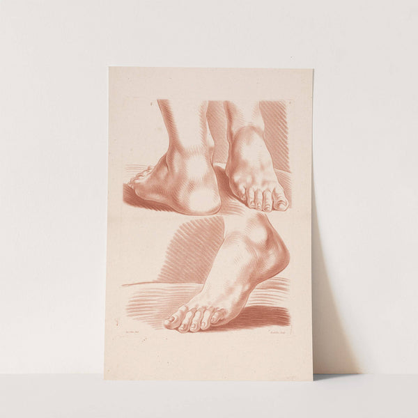 Three feet. (1749-1849) by Louis-François Roubiliac