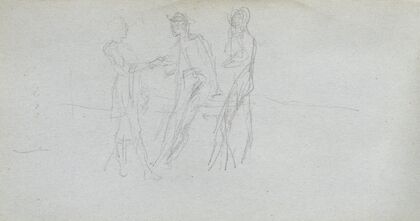 Three Figures (1860s)