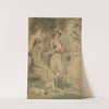 Three figures and a dog by George Morland