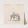 Three Figures Mounted on Mules by Sawrey Gilpin