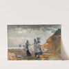 Three Fisher Girls, Tynemouth by Winslow Homer