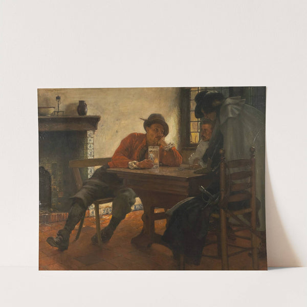 Three gentlemen in the tavern by Claus Meyer