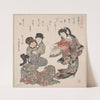 Three Girls Singing and Dancing (1815) by Kubo Shunman