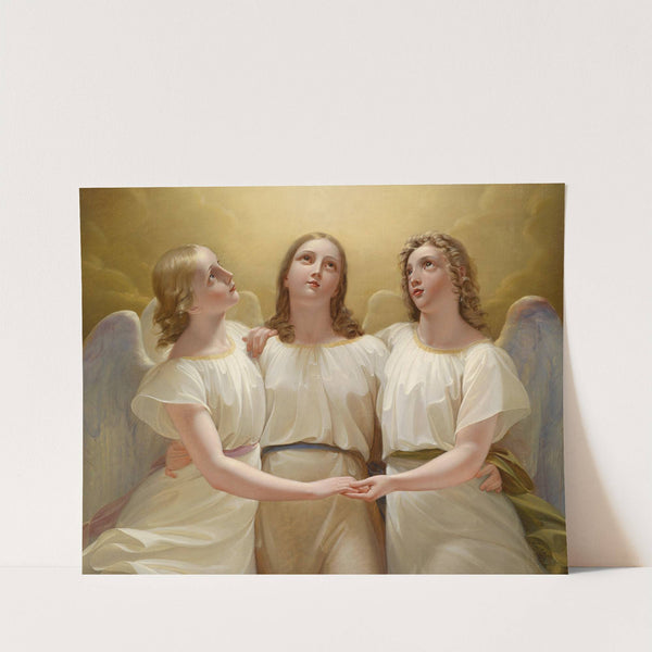 Three Guardian Angels (1822) by Franz Kadlik
