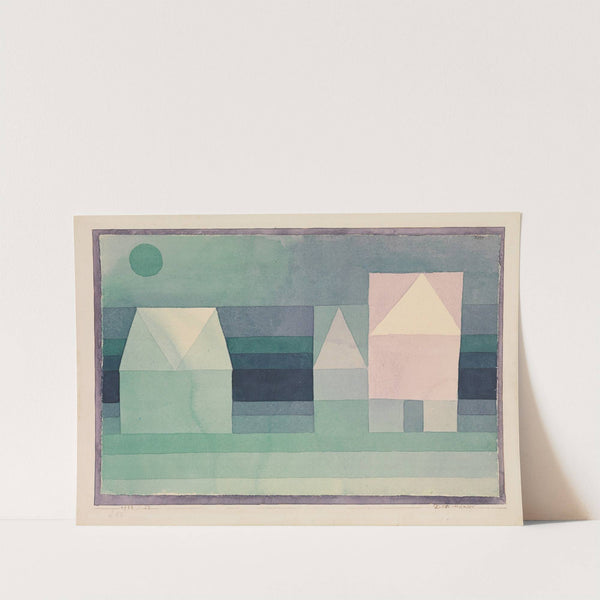 Three Houses by Paul Klee